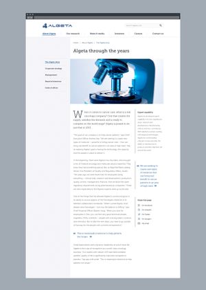 A complete example screenshot of an article.