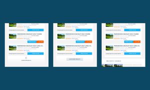 Loading more results mechanic.