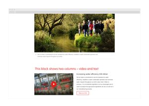 An example of how a video preview should be rendered on the site.