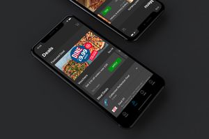 Improvements for selecting vouchers and deals on the home screen.