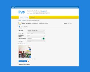 A designed view of the CMS, continued.